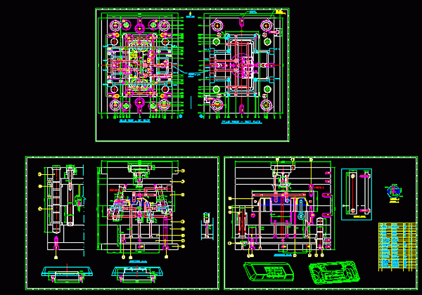 五金沖壓模具工程圖